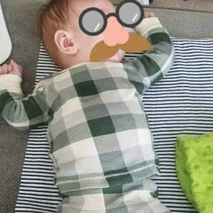 Burt's Bees plaid pjs